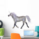 Unicorn White Wall Decal