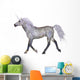 Unicorn White Wall Decal