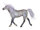 Unicorn White Wall Decal