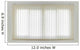 White Curtain and Window Wall Decal
