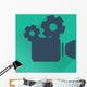 Flat Camera 2 Wall Decal