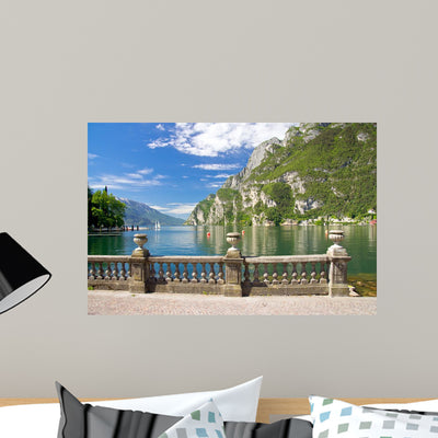 Riva Del Garda Gardasee Wall Decal shown on a wall