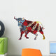 Ornamental Toro Bull Wall Decal