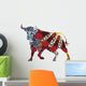 Ornamental Toro Bull Wall Decal