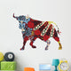 Ornamental Toro Bull Wall Decal