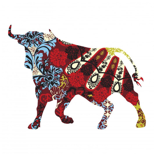 Ornamental Toro Bull Wall Decal