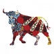 Ornamental Toro Bull Wall Decal