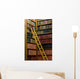Wooden Ladder Old Library Wall Decal
