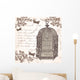 Bird Cage Wall Decal