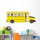 School Bus North America Wall Decal