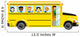 School Bus North America Wall Decal