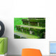 Moss Concrete Stair Forest Wall Decal