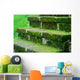 Moss Concrete Stair Forest Wall Decal