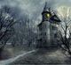 Haunted House Wall Decal