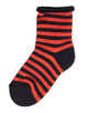 Sock Black and Orange Wall Decal
