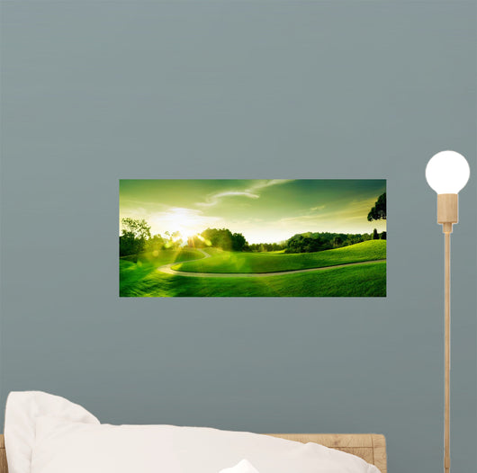 Sunset Hill Wall Decal
