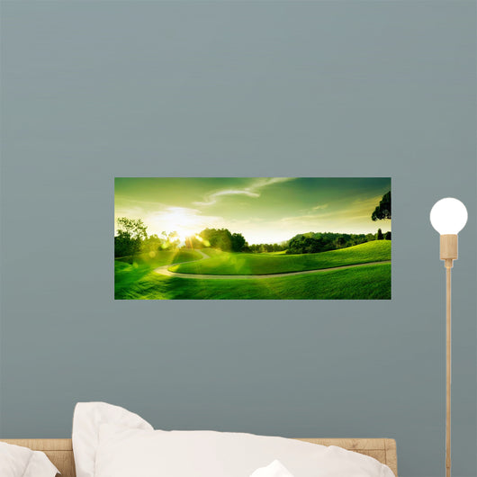 Sunset Hill Wall Decal
