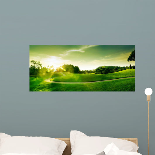 Sunset Hill Wall Decal