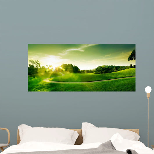 Sunset Hill Wall Decal