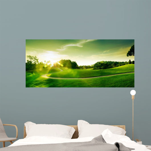 Sunset Hill Wall Decal