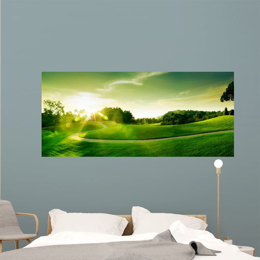 Sunset Hill Wall Decal