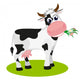 Cute Black and White Wall Decal