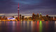Toronto Skyline Night and Wall Decal