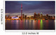 Toronto Skyline Night and Wall Decal