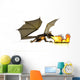 Dragon Breathing Fire Wall Decal