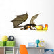 Dragon Breathing Fire Wall Decal