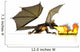 Dragon Breathing Fire Wall Decal