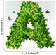 Letter Green Leaves Summer Wall Decal