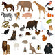 Animals 2 Wall Decal