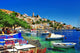Greek Holidays Symi Island Wall Decal