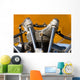 Engine Parts Vintage Airplane Wall Decal