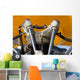 Engine Parts Vintage Airplane Wall Decal