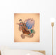 Old-school Tattoo Pirate Star Wall Decal