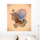 Old-school Tattoo Pirate Star Wall Decal