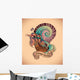 Old-school Tattoo Storm Rider Wall Decal