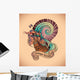 Old-school Tattoo Storm Rider Wall Decal