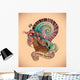 Old-school Tattoo Storm Rider Wall Decal