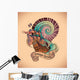 Old-school Tattoo Storm Rider Wall Decal