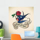 Swallow Brings New Hope Wall Decal