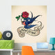 Swallow Brings New Hope Wall Decal
