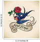 Swallow Brings New Hope Wall Decal