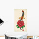 Old-school Tattoo Dagger through Wall Decal