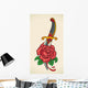 Old-school Tattoo Dagger through Wall Decal