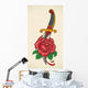 Old-school Tattoo Dagger through Wall Decal