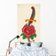 Old-school Tattoo Dagger through Wall Decal