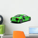 Green Sports Car Wall Decal